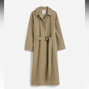 Madewell Single-Breasted Trench Coat